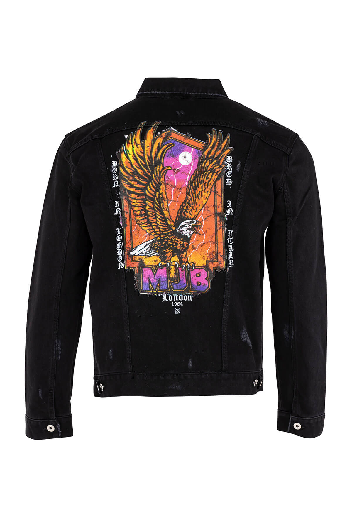 PAX DENIM JACKET VINTAGE EAGLE LIGHT DISTRESSING - MJB