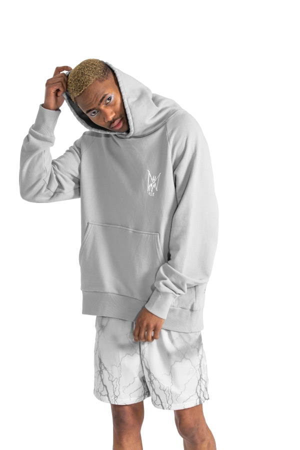 GREY CLASSIC HOODIE - MJB