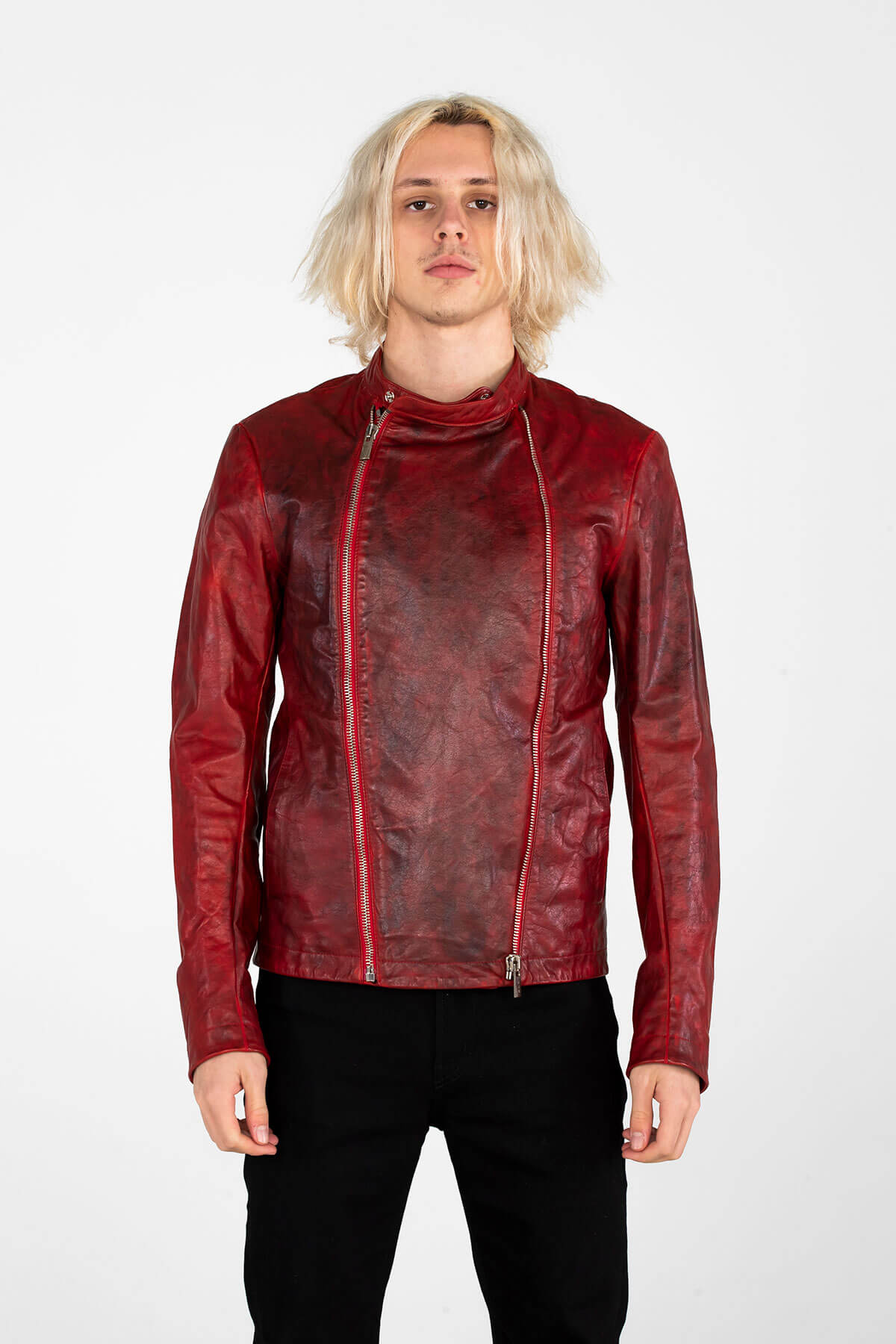 CLASSIC SLIM FIT BIKER JACKET – HAND CRAFTED - ARCHIVE JACKET - MJB