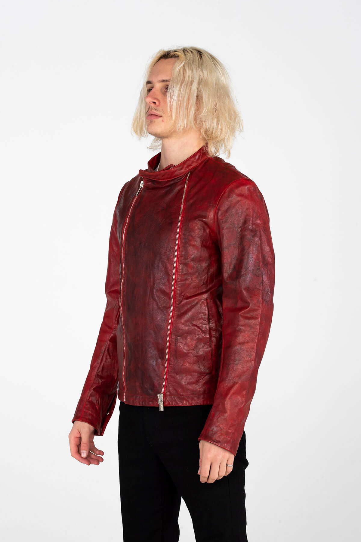 CLASSIC SLIM FIT BIKER JACKET – HAND CRAFTED - ARCHIVE JACKET - MJB