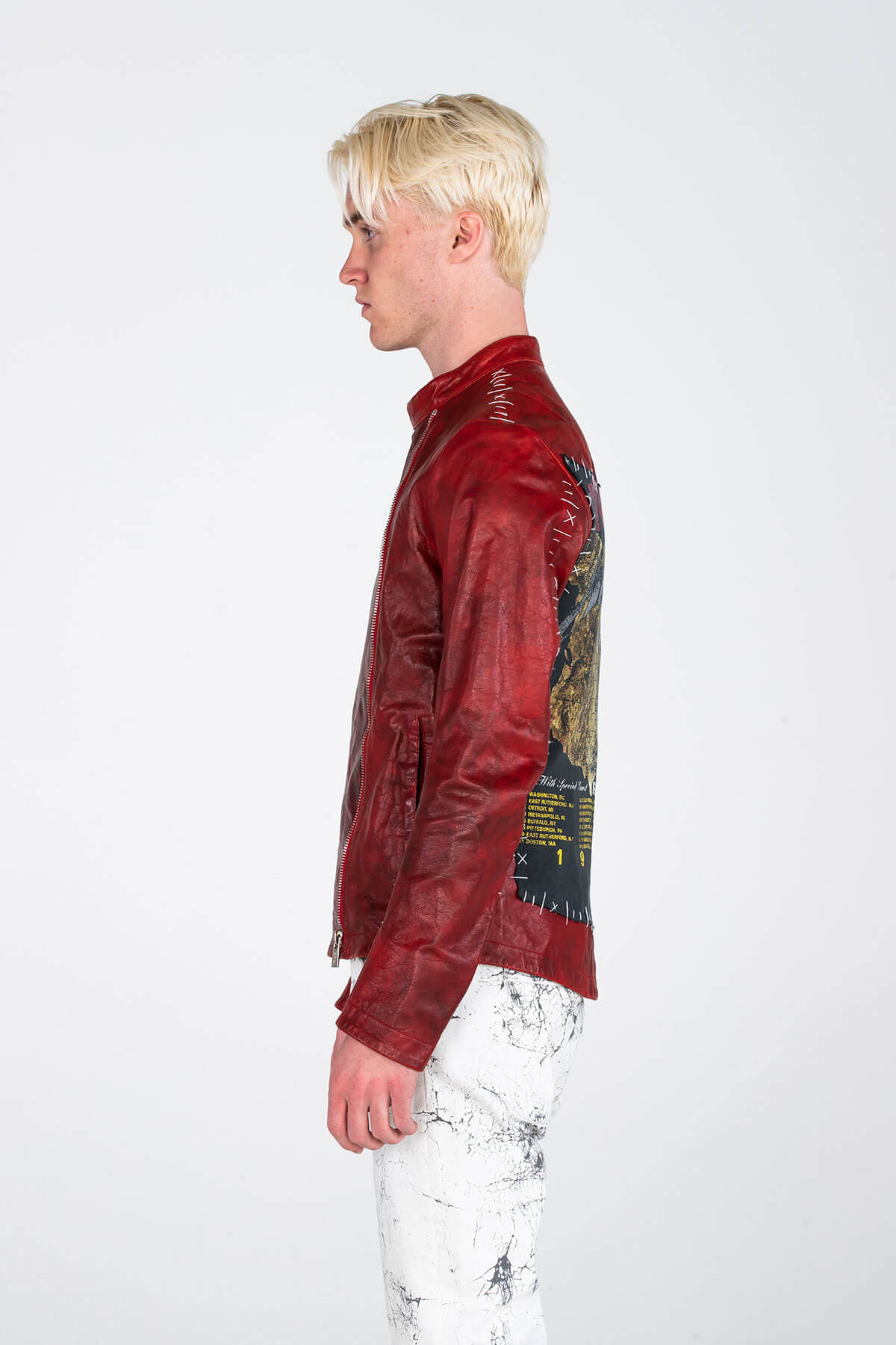 VINTAGE GUNS N ROSES BIKER JACKET – HAND CRAFTED - ARCHIVE JACKET - MJB