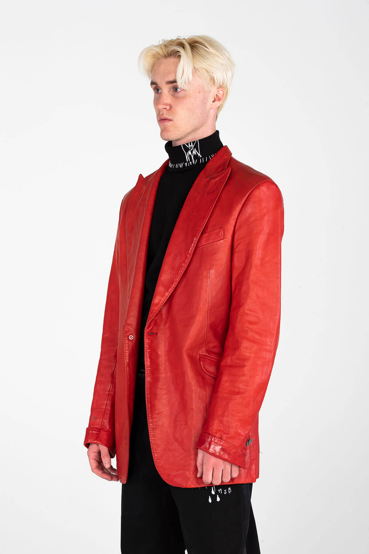 CLASSIC LEATHER JACKET – HAND CRAFTED - ARCHIVE JACKET - MJB