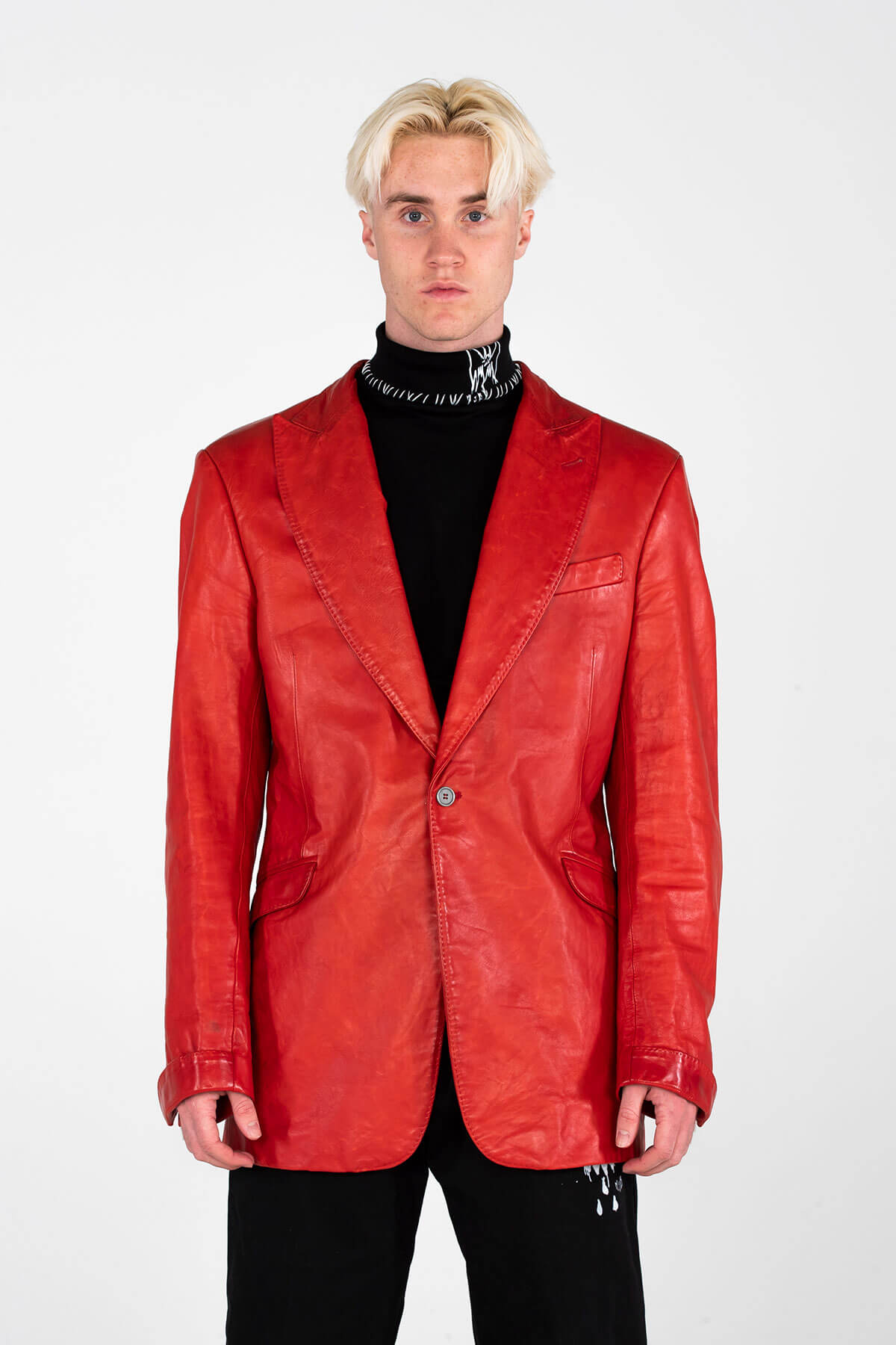 CLASSIC LEATHER JACKET – HAND CRAFTED - ARCHIVE JACKET - MJB