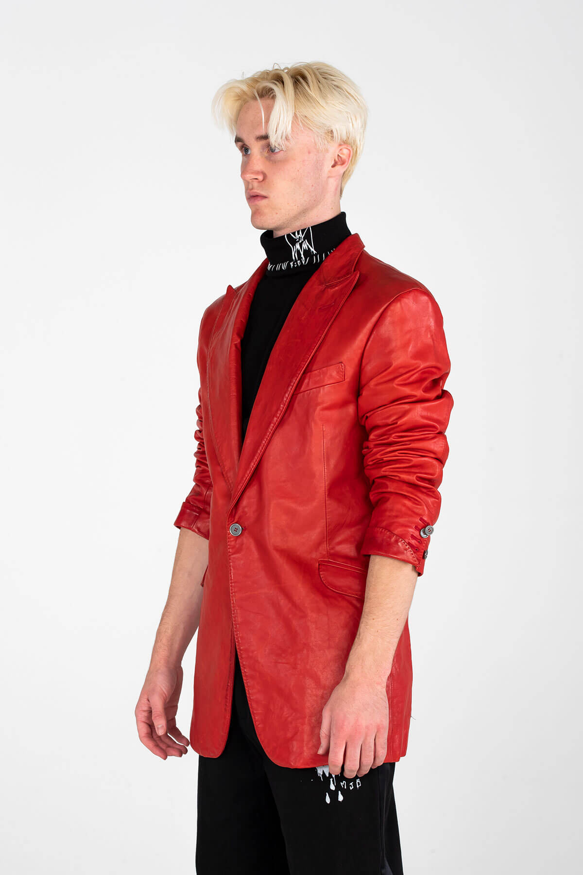 CLASSIC LEATHER JACKET – HAND CRAFTED - ARCHIVE JACKET - MJB