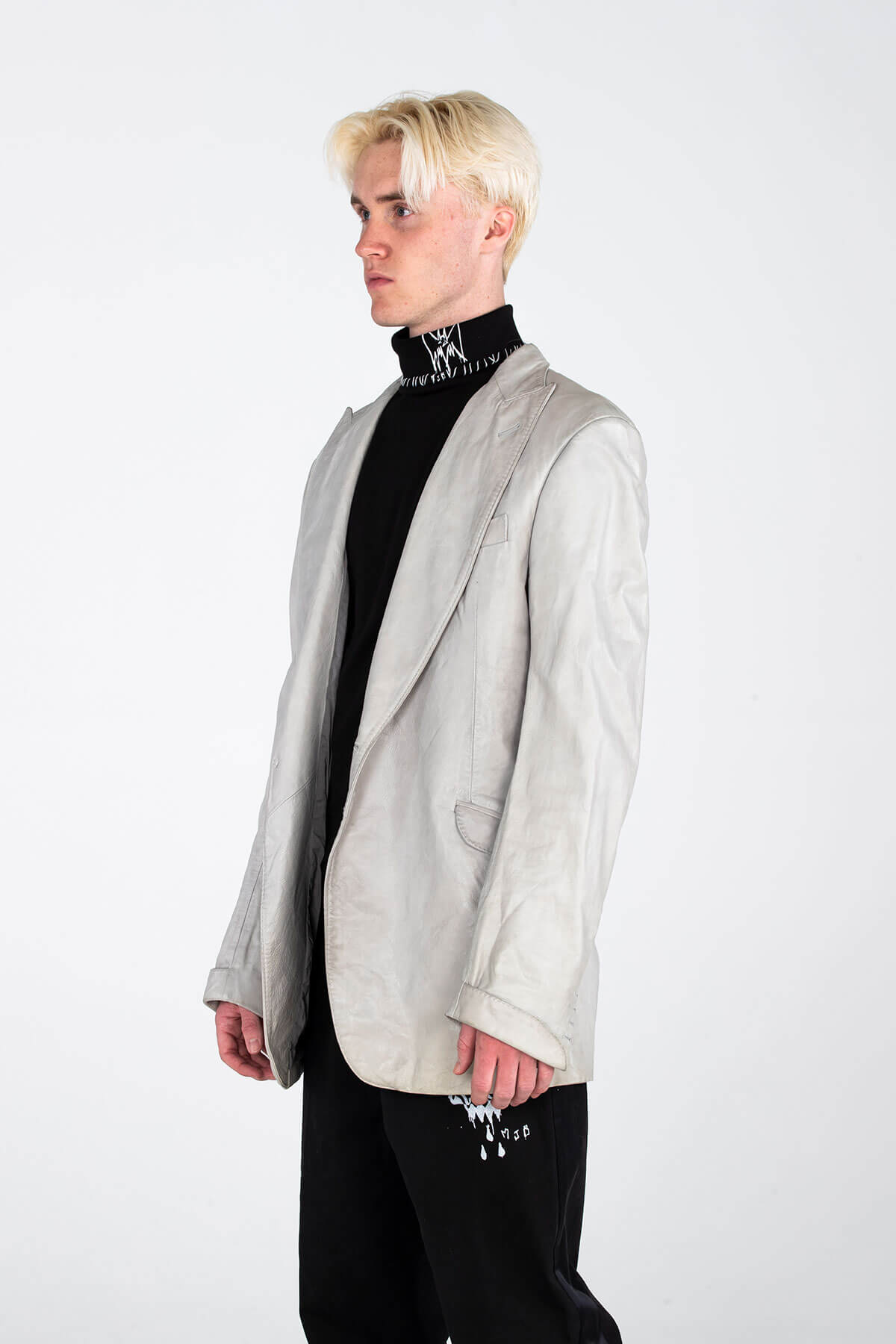 CLASSIC LEATHER JACKET – HAND CRAFTED - ARCHIVE JACKET - MJB