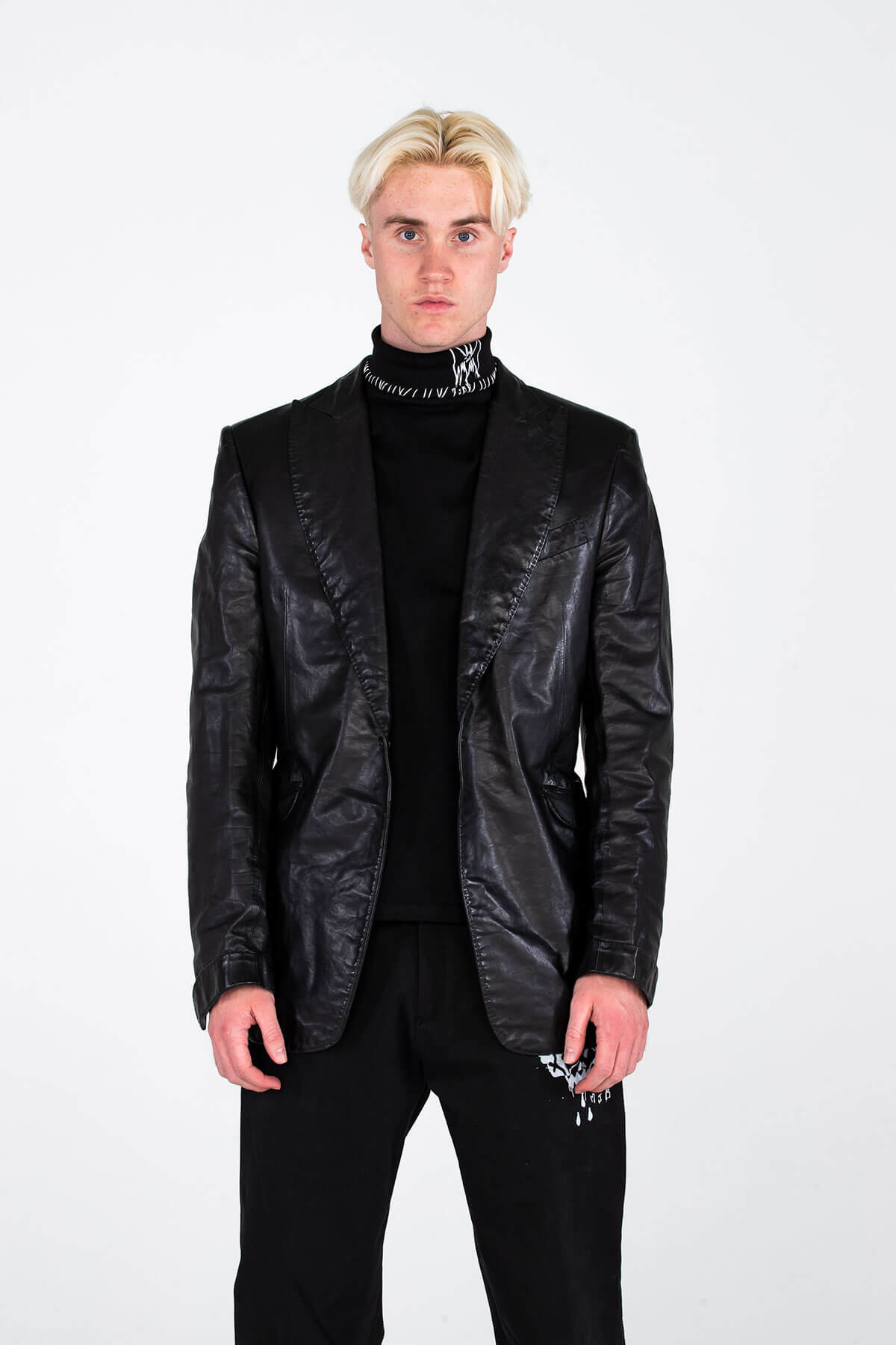 CLASSIC LEATHER JACKET – HAND CRAFTED - ARCHIVE JACKET - MJB