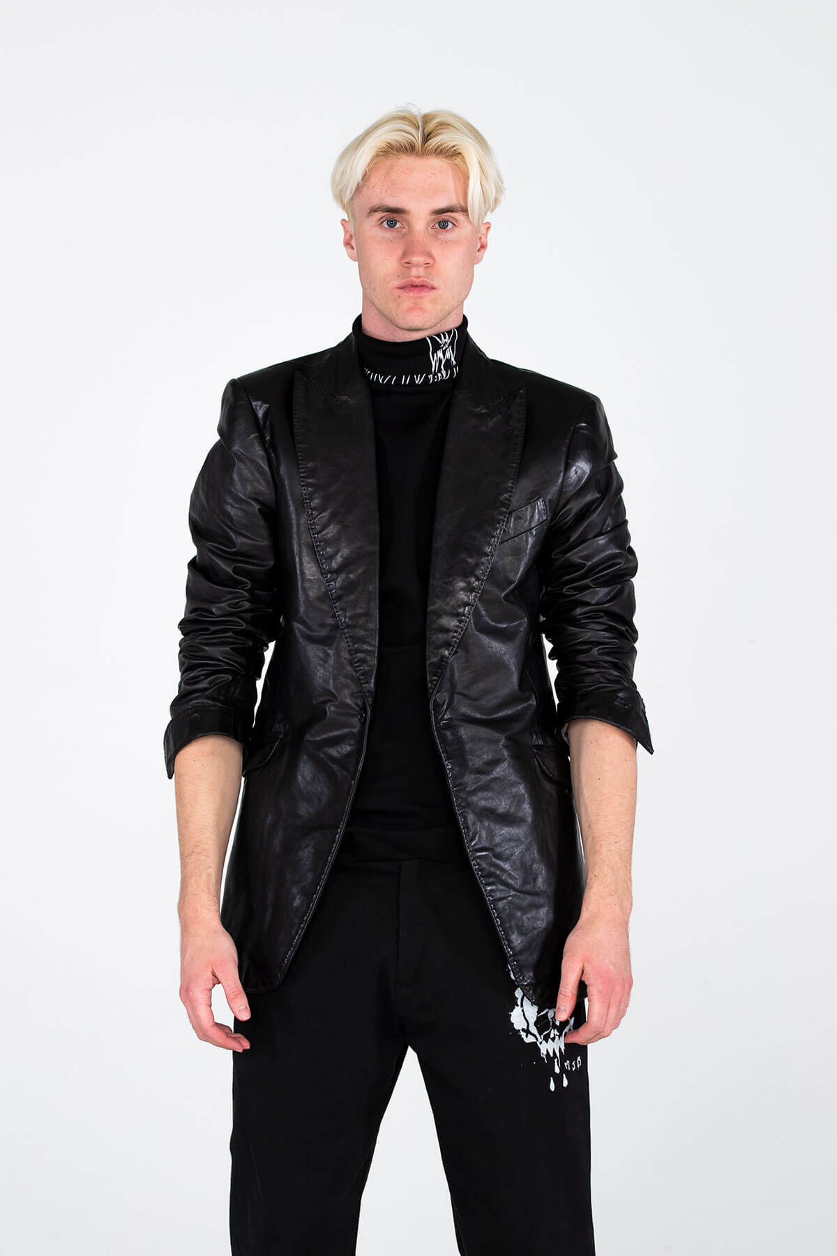 CLASSIC LEATHER JACKET – HAND CRAFTED - ARCHIVE JACKET - MJB