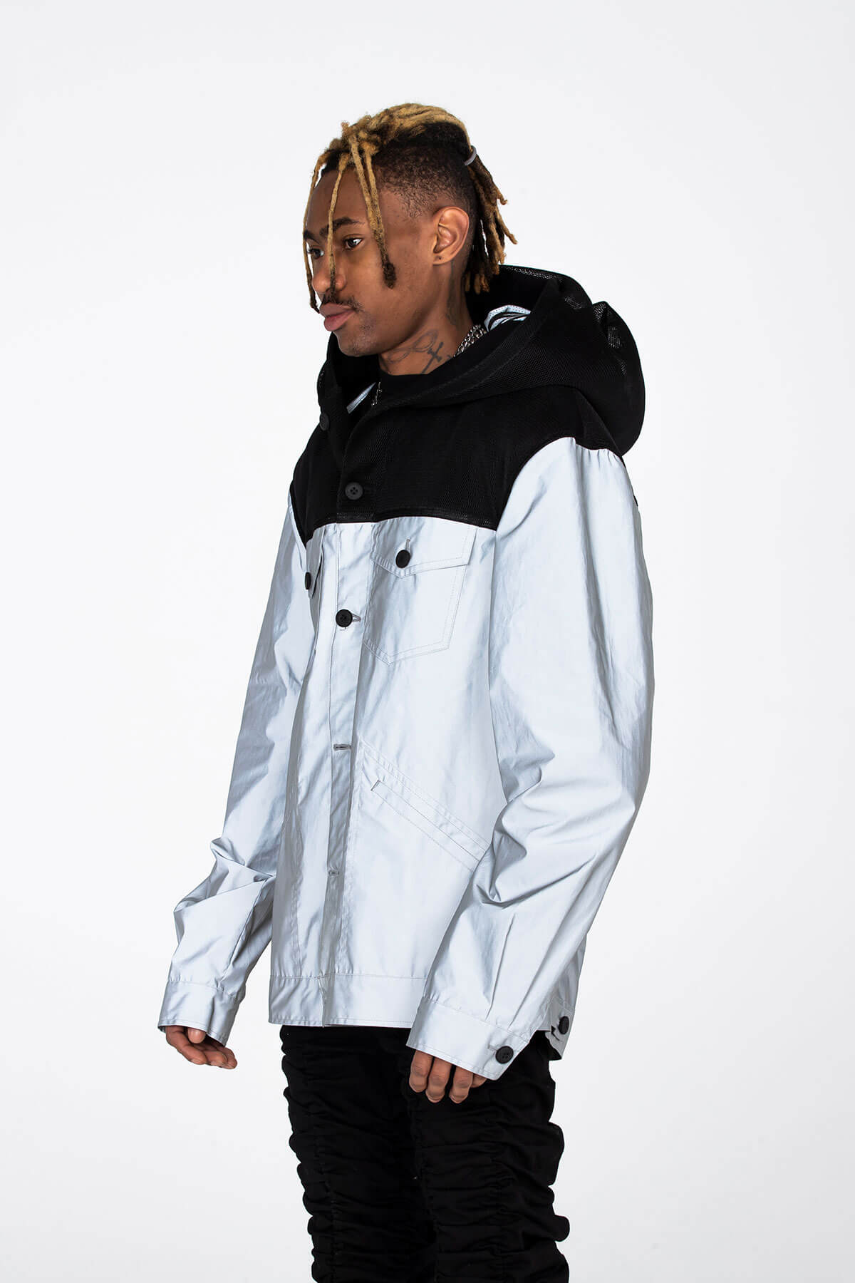 REFLECTIVE 3M BALACLAVA HOODED JACKET - JACKET - A/W 2020 - MJB