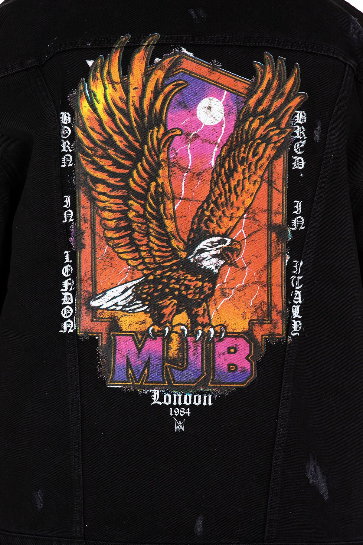 PAX DENIM JACKET VINTAGE EAGLE LIGHT DISTRESSING - MJB