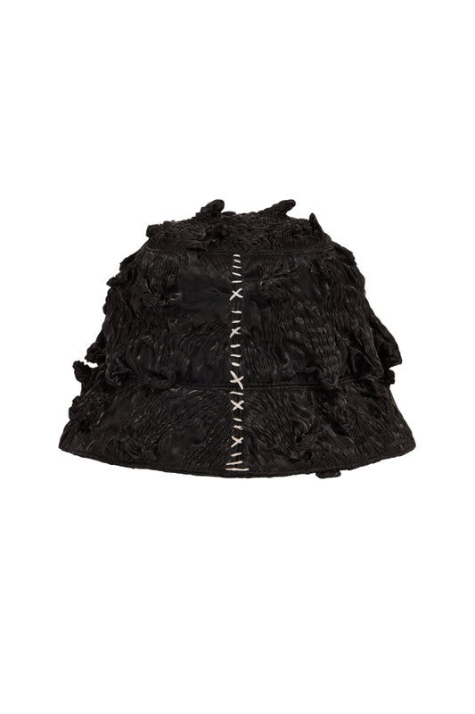 BLACK DRAGON SPIKE BUCKET HAT