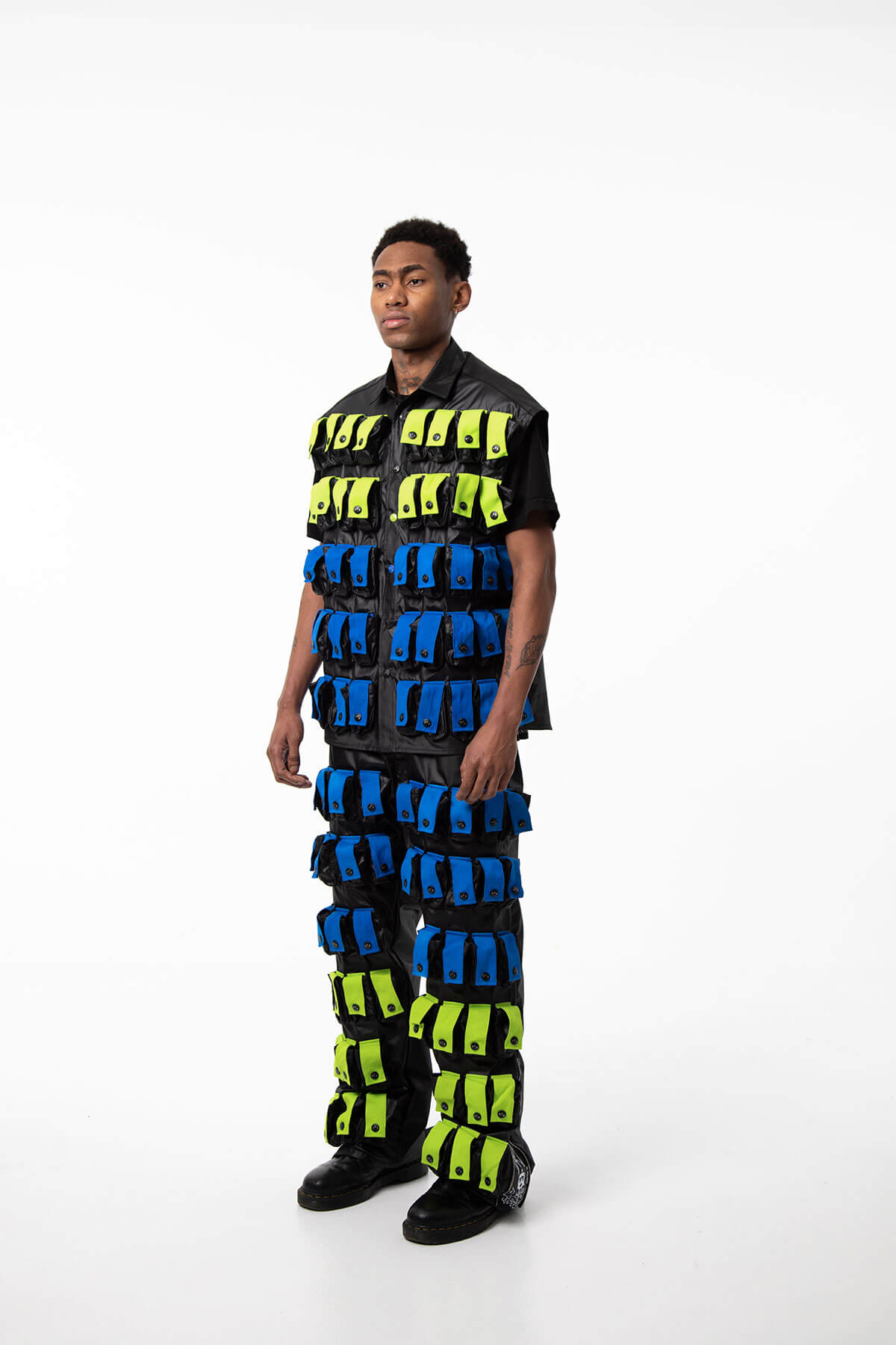 LÚCIO COLOURFUL HERO RECYCLED NYLON AMP VEST