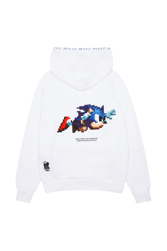 MJB X SONIC PIXELATED SINGLE HOODIE - MJB