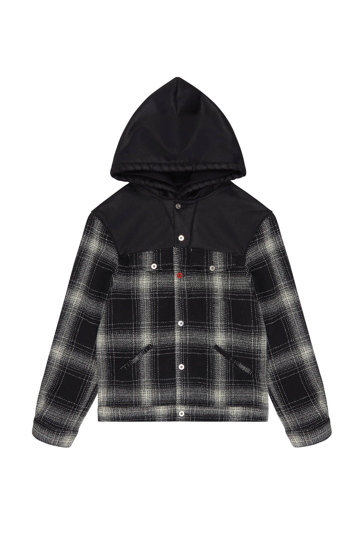 TARTAN HOODED MAGNA PAX JACKET