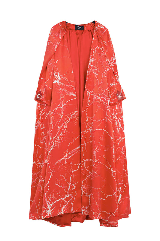 KIRIKO HERO LIGHTNING KIMONO CAPE