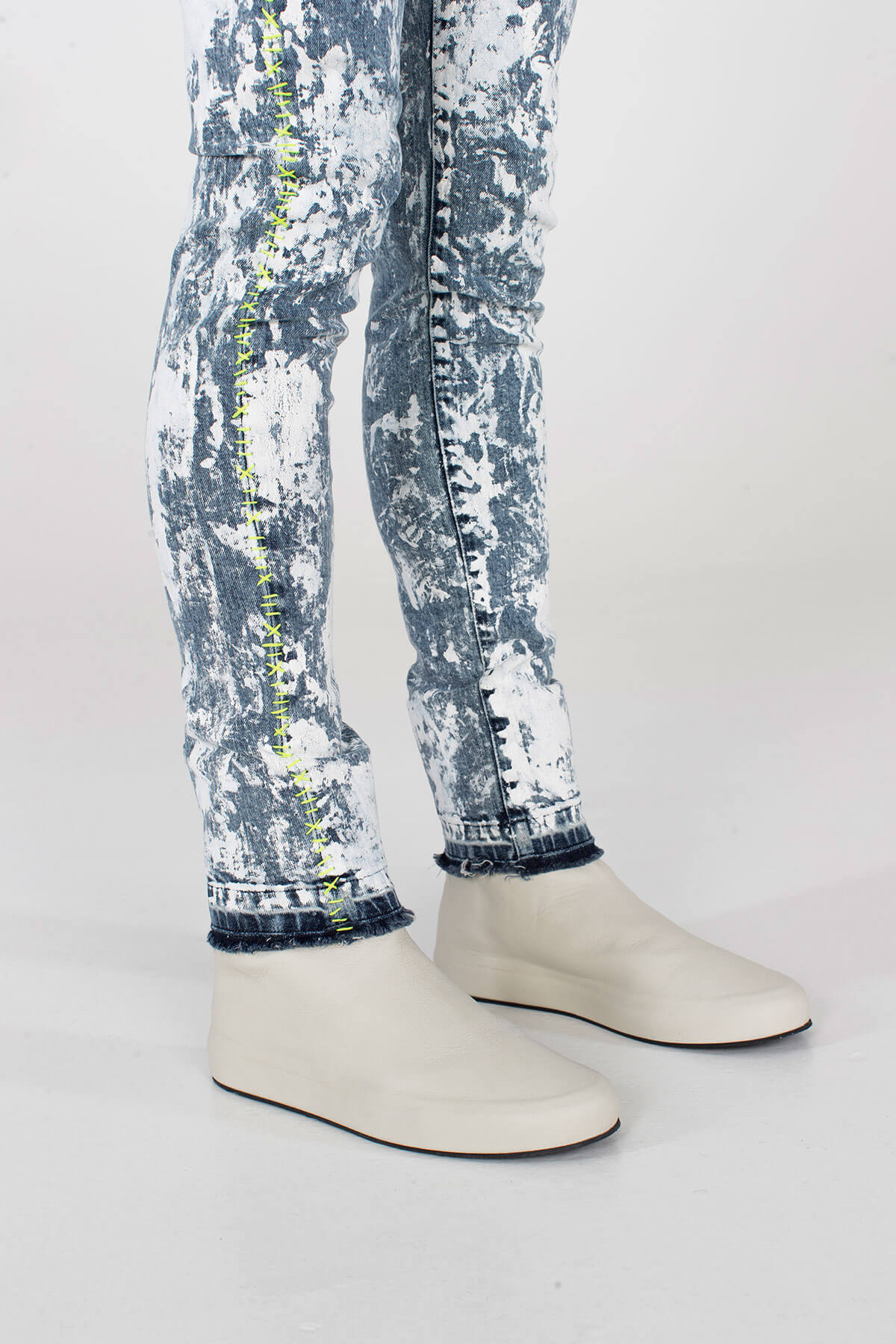Crixus Jeans Acid Wash Punk - BOTTOM - MJB