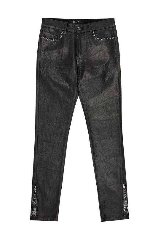 OIL WAXED CRIXUS JEANS