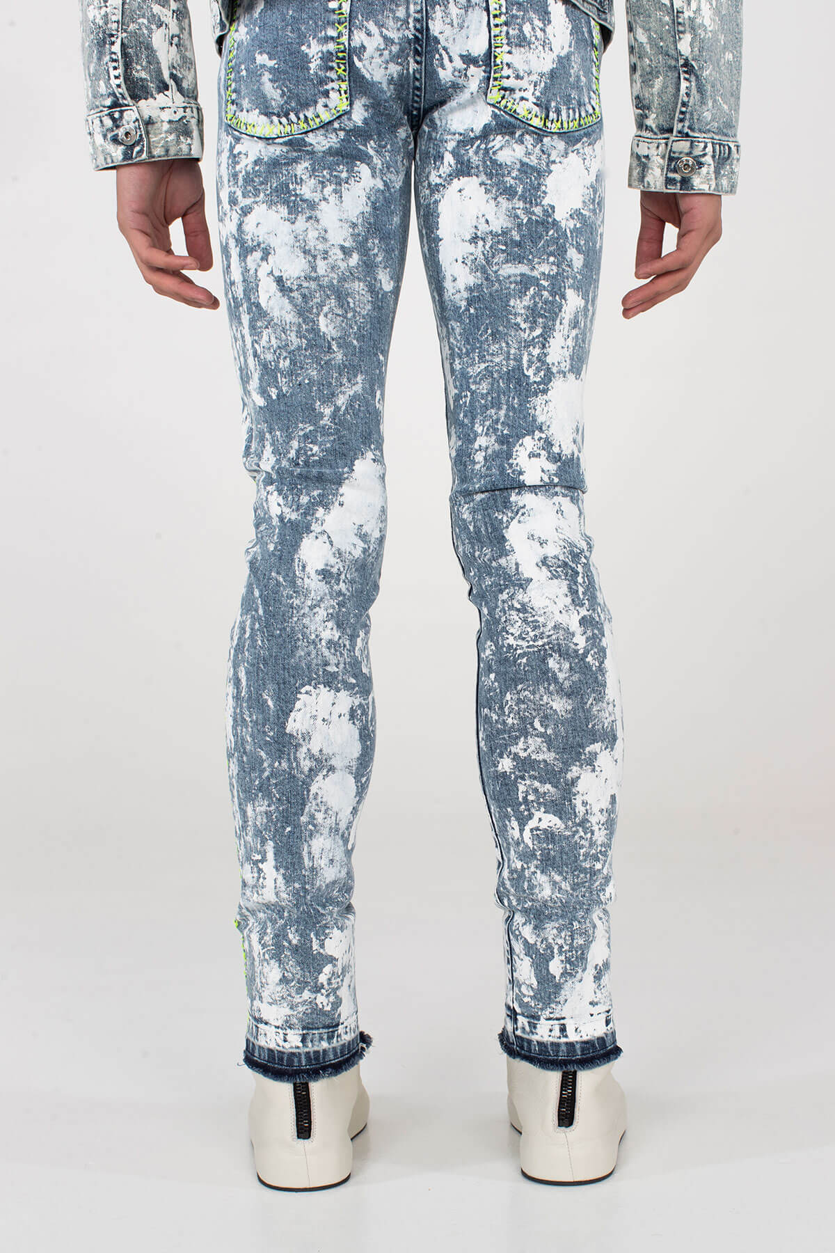 Crixus Jeans Acid Wash Punk - BOTTOM - MJB