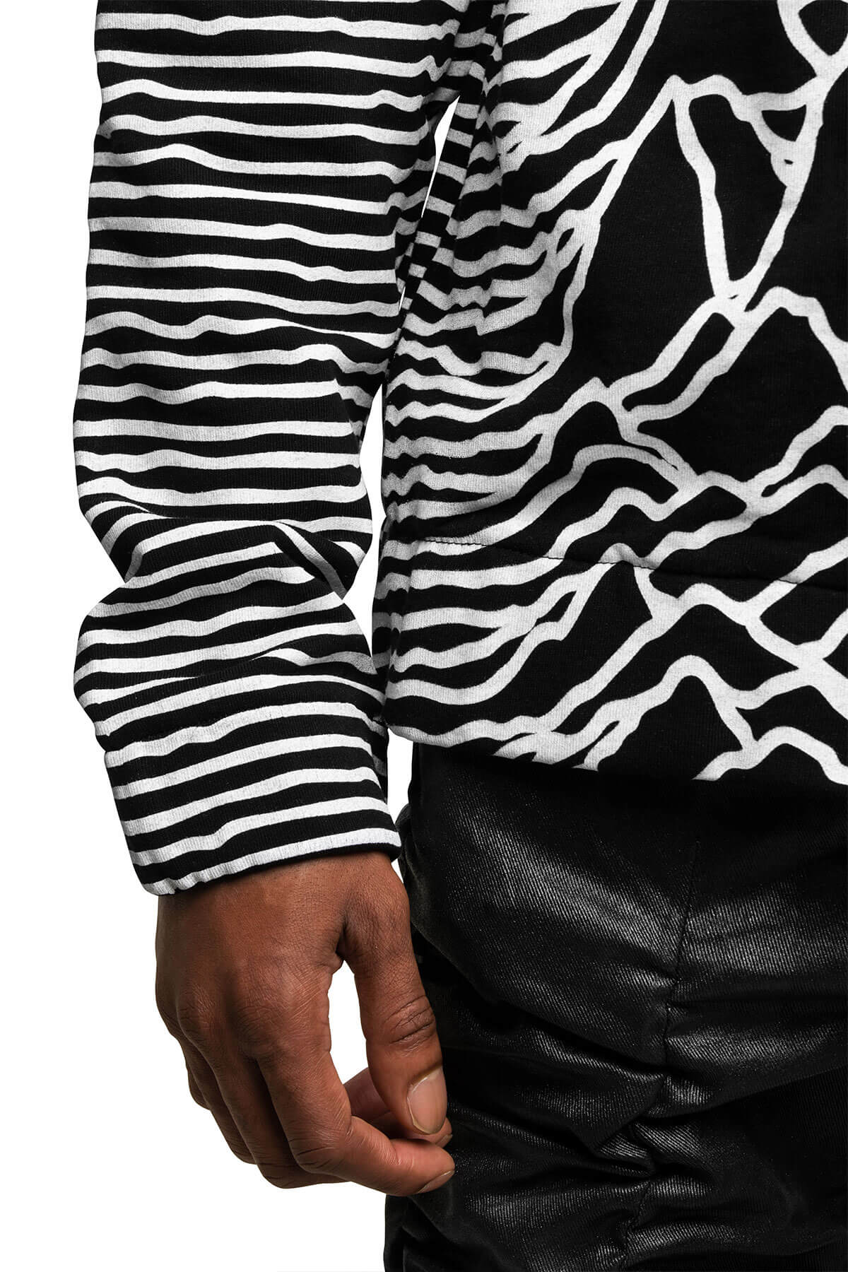 MJB X JOY DIVISION ZIP DOUBLE HOODIE - MJB