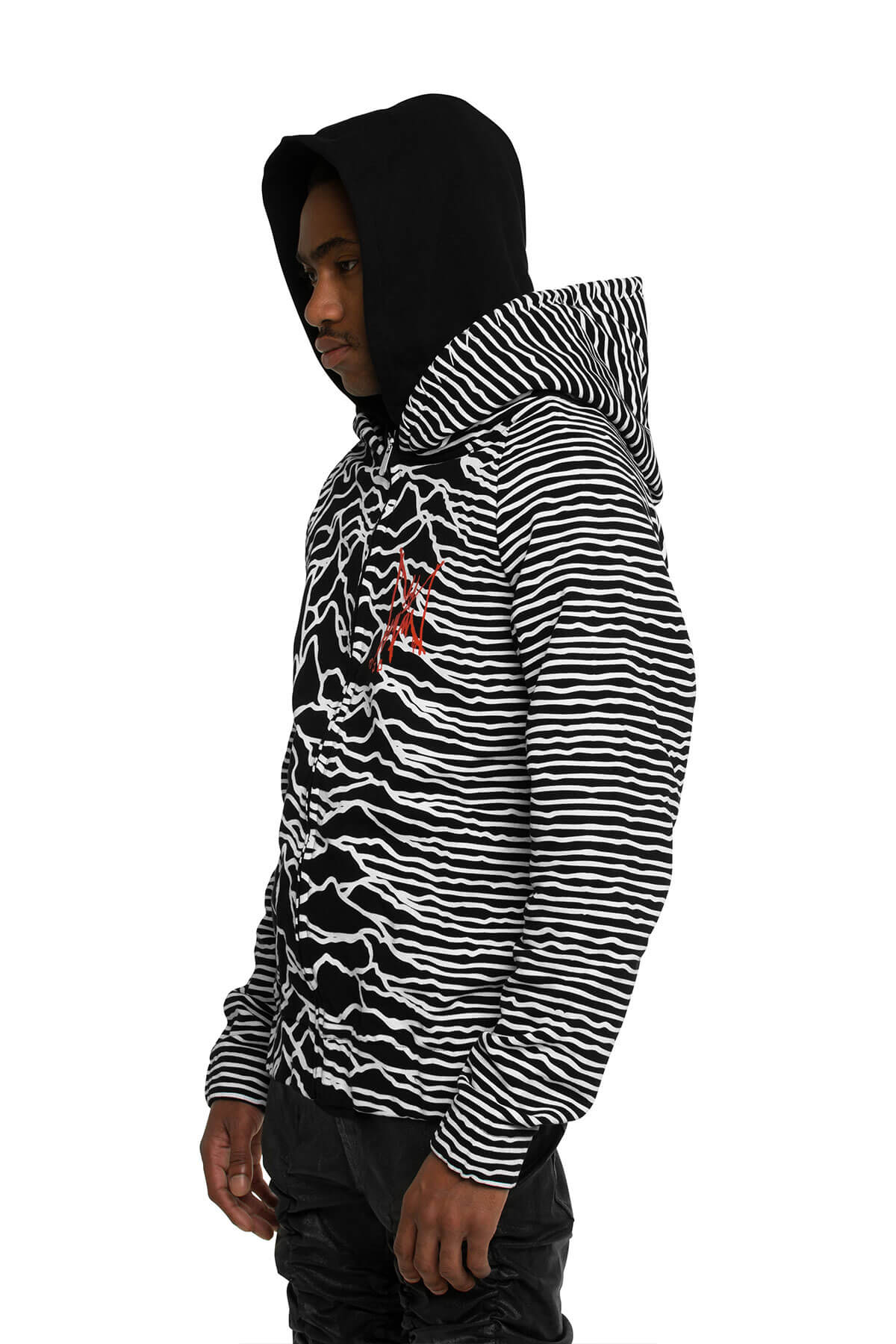 MJB X JOY DIVISION ZIP DOUBLE HOODIE - MJB