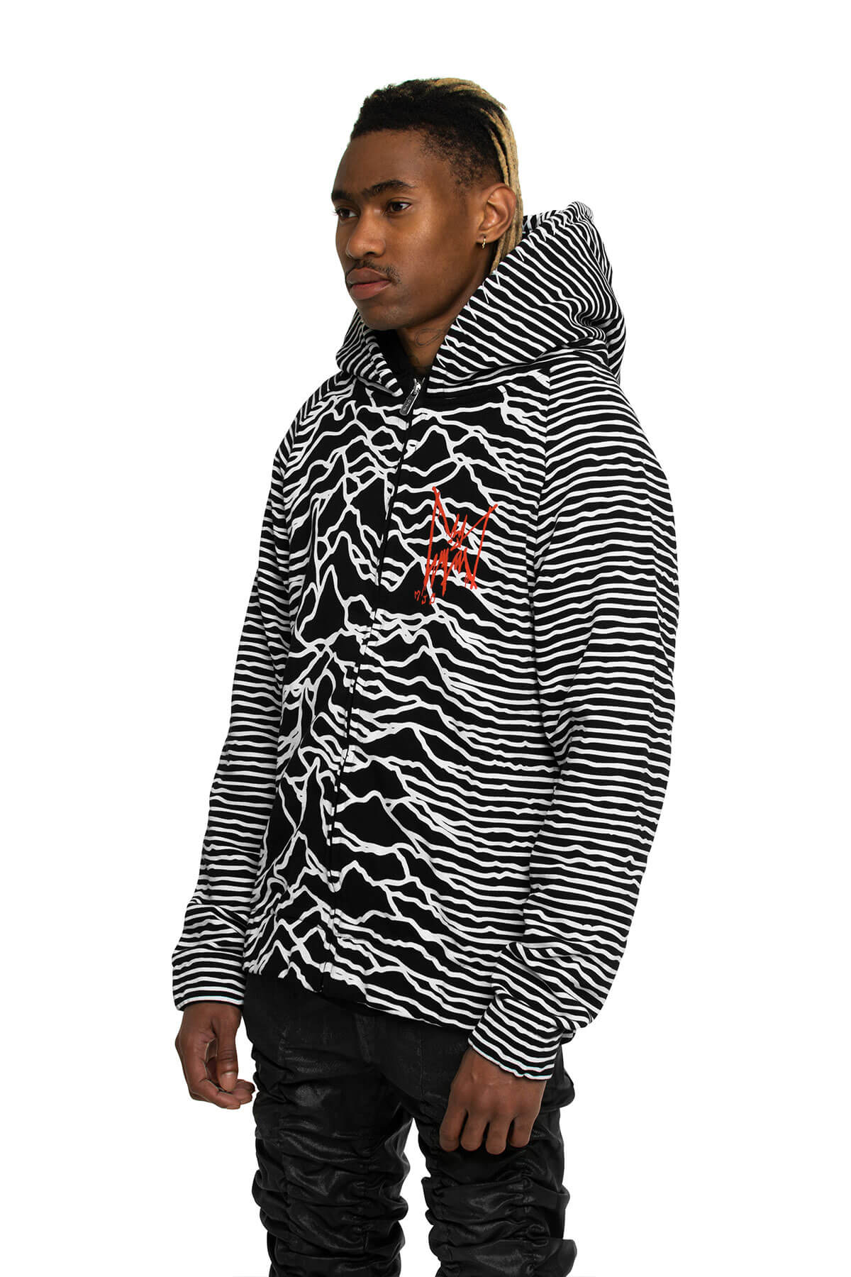 MJB X JOY DIVISION ZIP DOUBLE HOODIE - MJB