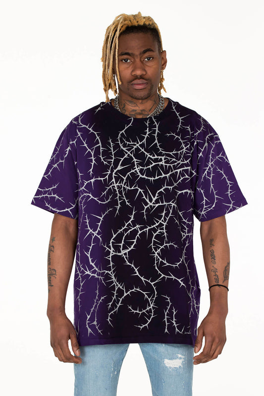 FESTIVAL T-SHIRT THORNS PURPLE - MJB