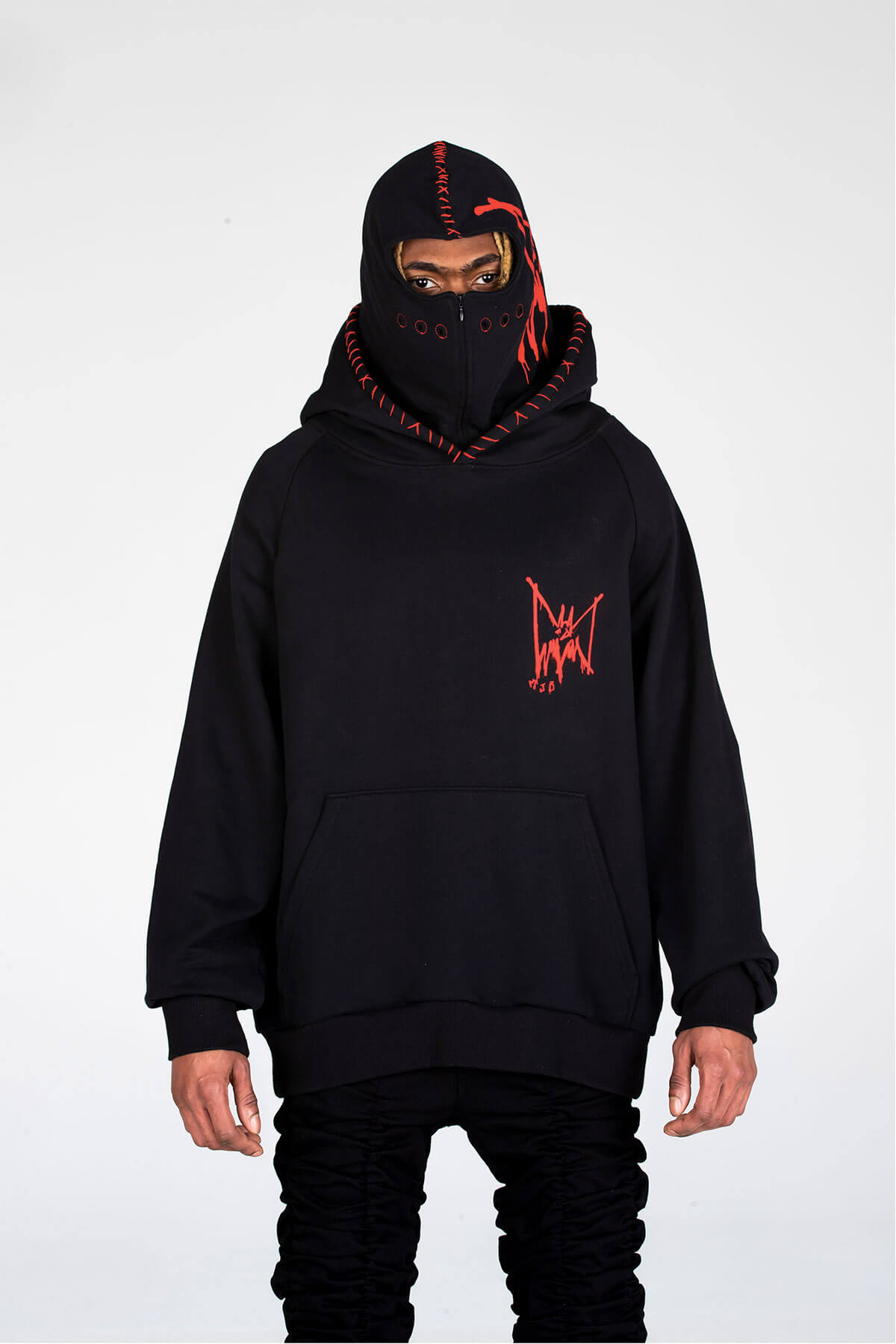 MJB RED BAT BALACLAVA - HOODIE - A/W 2020 - MJB