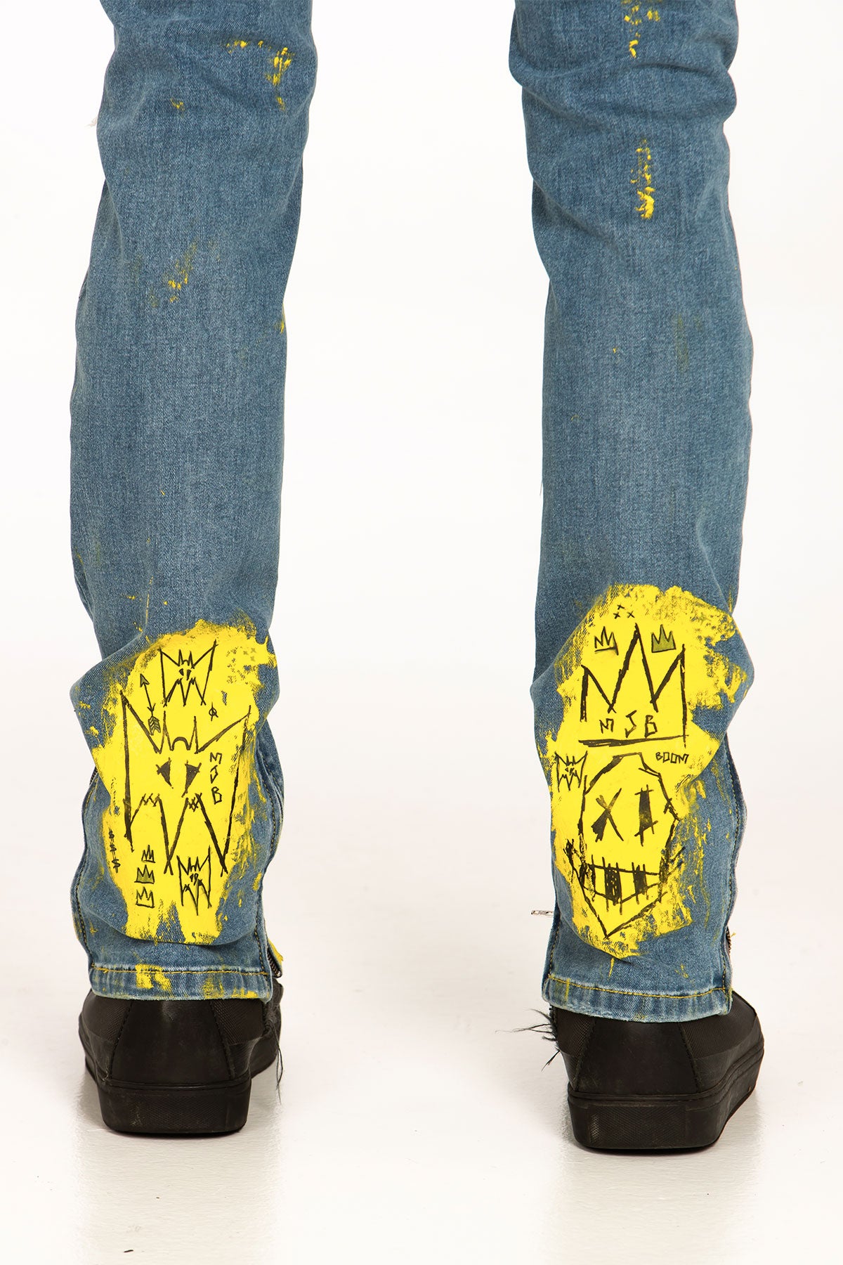 CRIXUS JEANS HAND PAINTED - BOTTOM - MJB
