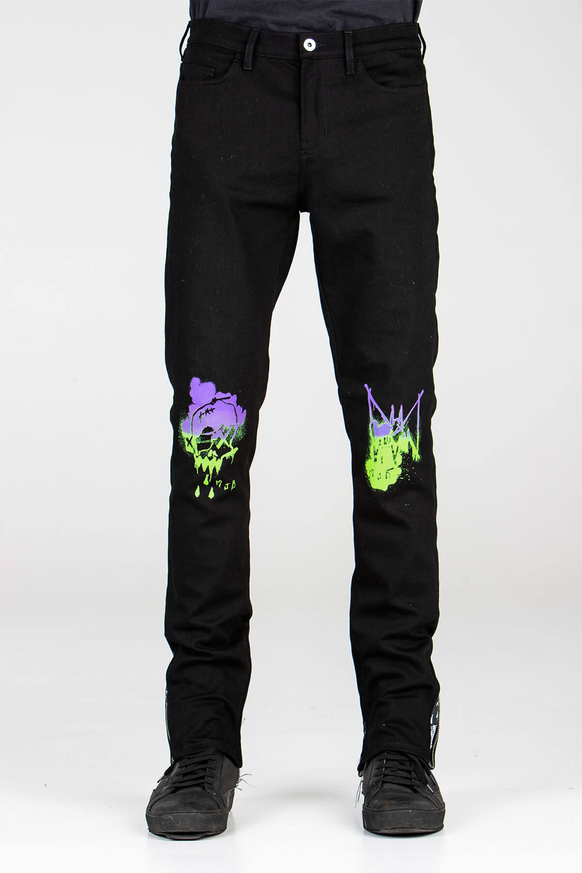 CRIXUS JEANS – SPRAY PAINT ART - BOTTOM - MJB