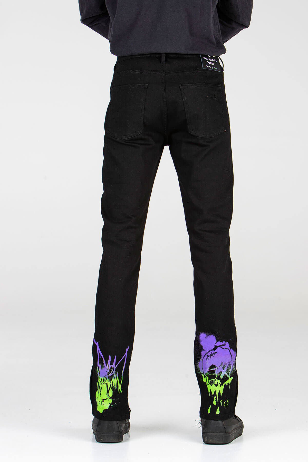 CRIXUS JEANS – SPRAY PAINT ART - BOTTOM - MJB