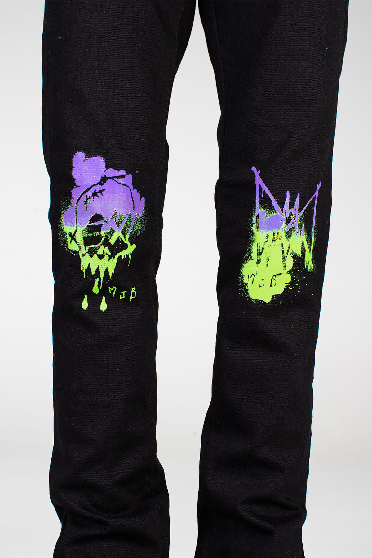 CRIXUS JEANS – SPRAY PAINT ART - BOTTOM - MJB