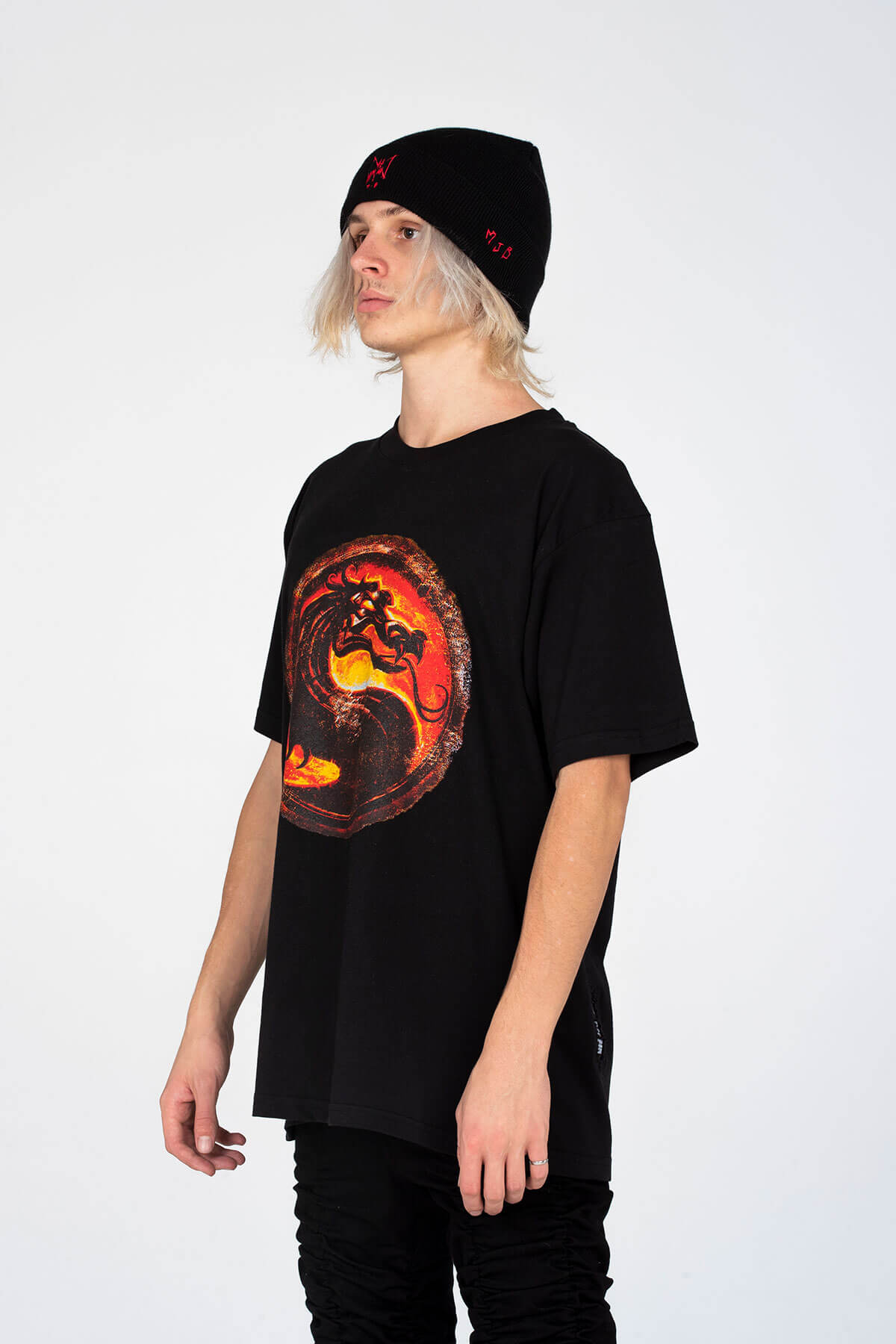 MORTAL KOMBAT X MJB CLASSIC LOGO FESTIVAL T SHIRT - MJB