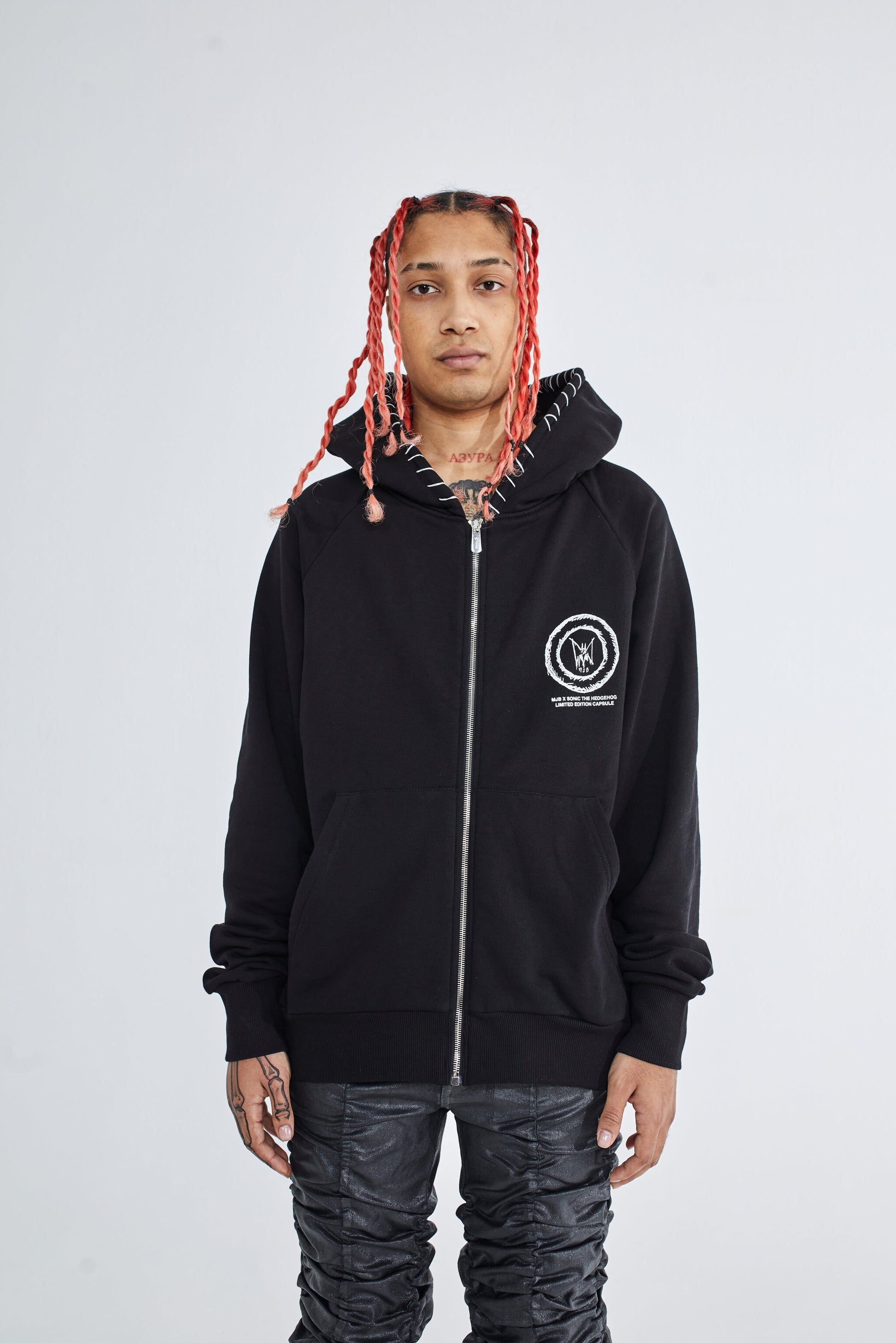 MJB X SONIC ZIP HOODIE - MJB