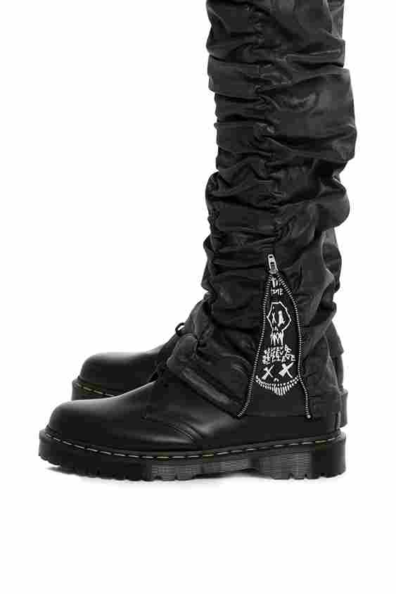 OIL WAX STACK PANTS - MJB