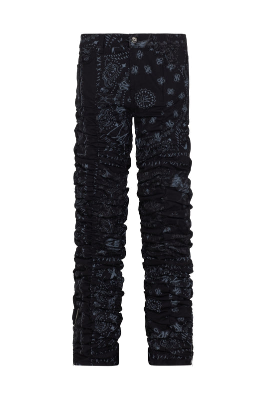 PAISLEY STACK PANTS - MJB