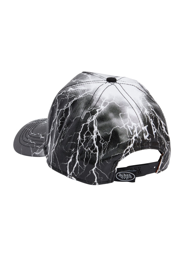 MJB X VON DUTCH BLACK LIGHTNING TRUCKER CAP