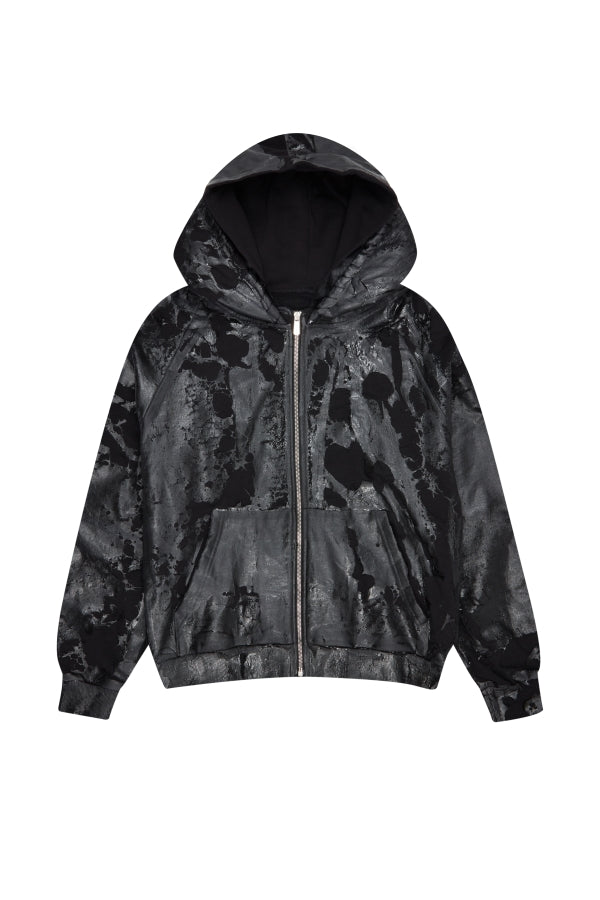 PAINT PEEL ZIP HOODIE