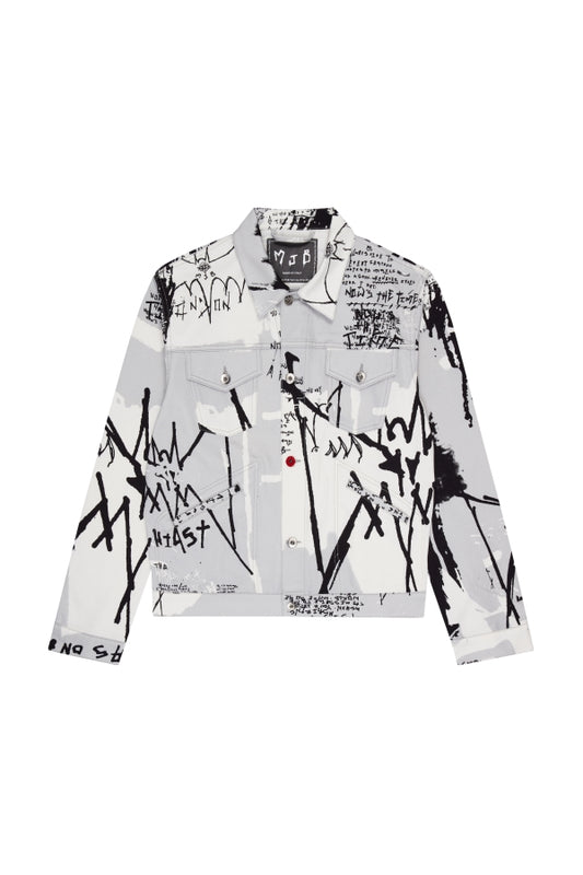 GRAFFITI ART DENIM PAX JACKET