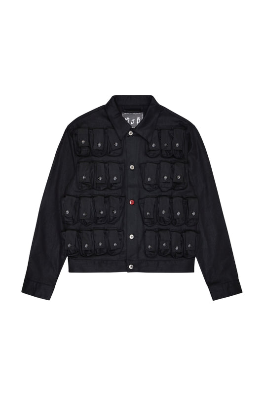 MULTI-POCKET DENIM PAX JACKET