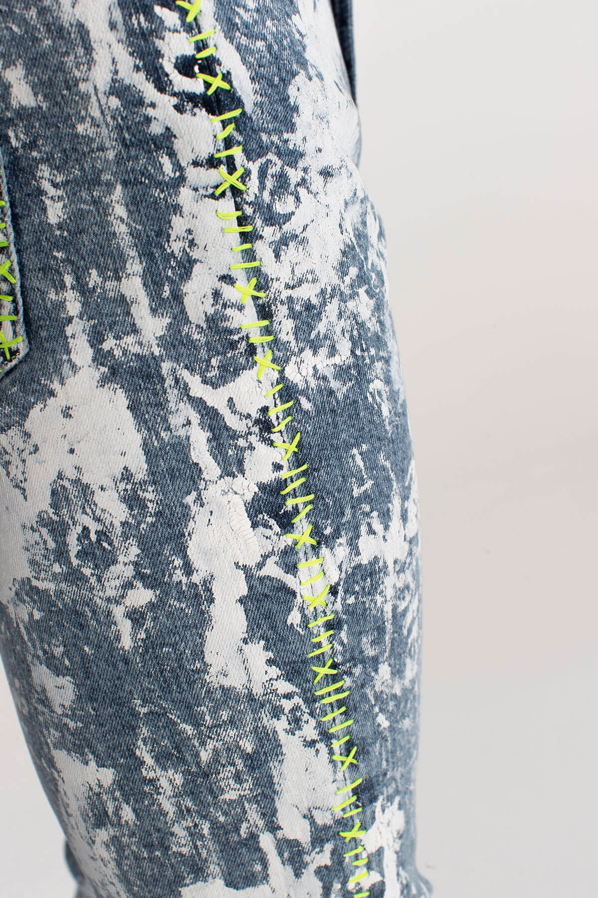 Crixus Jeans Acid Wash Punk - BOTTOM - MJB