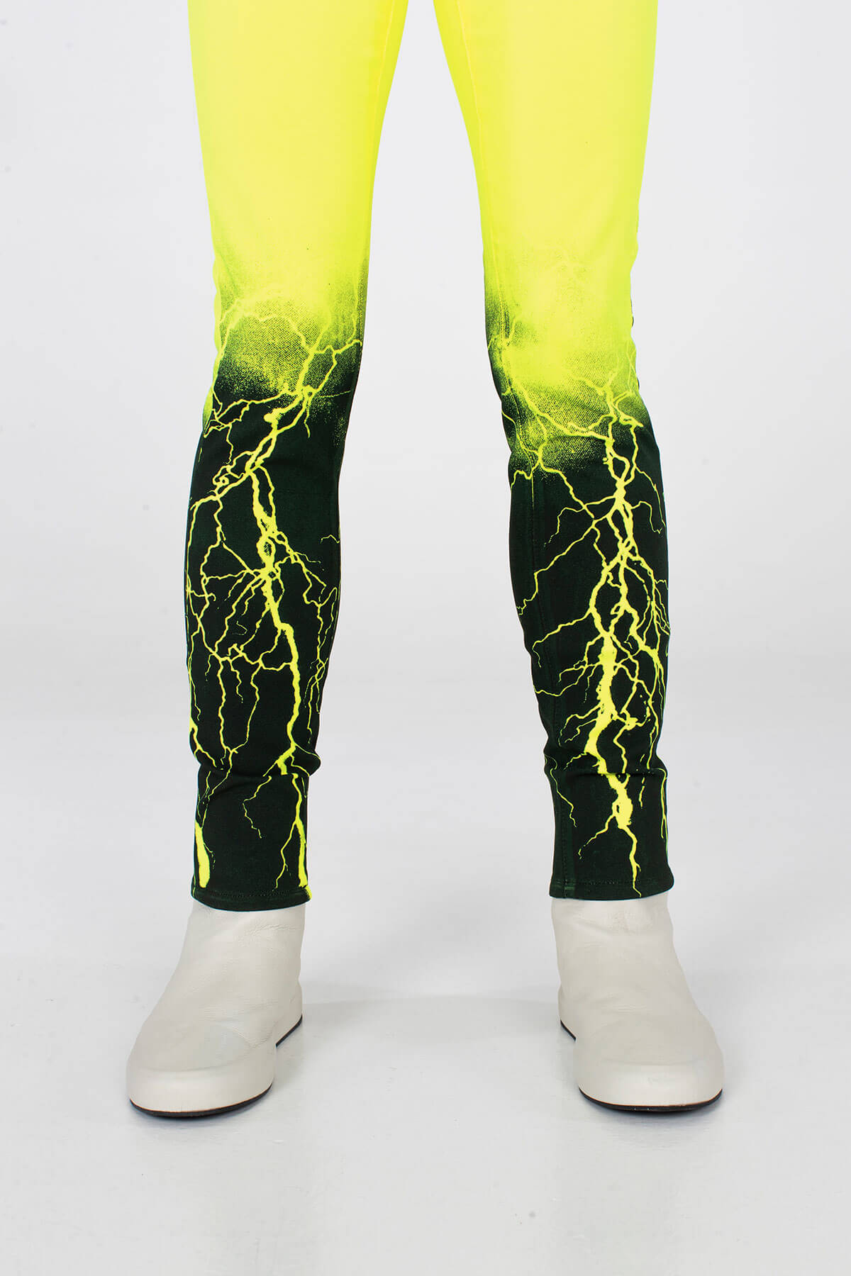 Crixus Jeans – Lightning Neon Yellow - BOTTOM - MJB