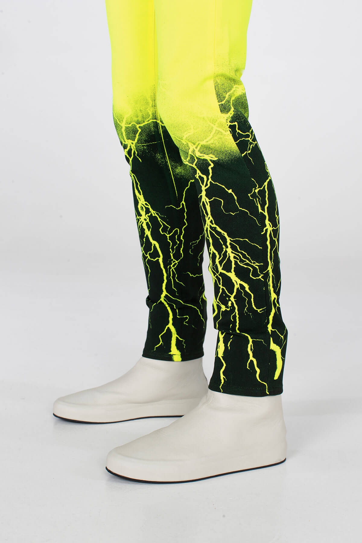 Crixus Jeans – Lightning Neon Yellow - BOTTOM - MJB