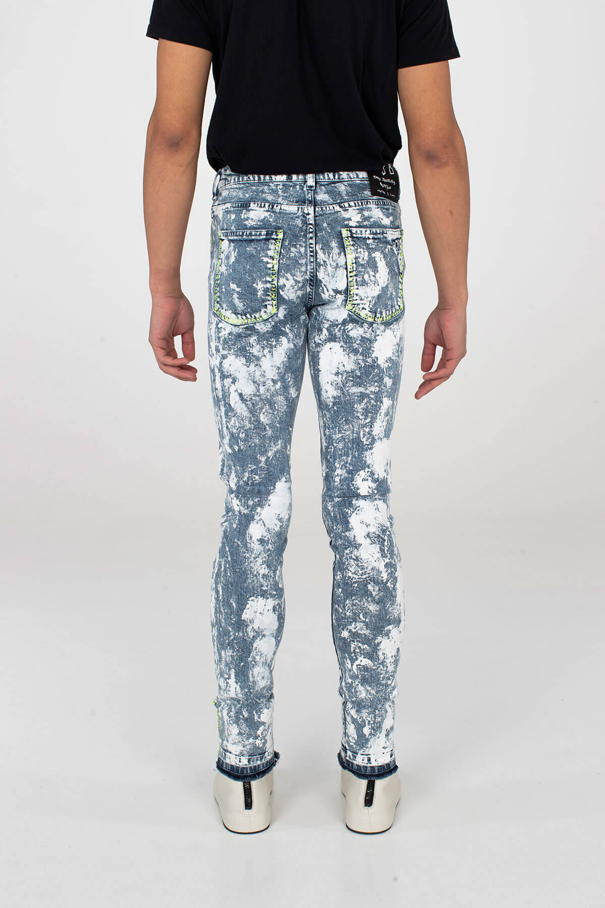 Crixus Jeans Acid Wash Punk - BOTTOM - MJB