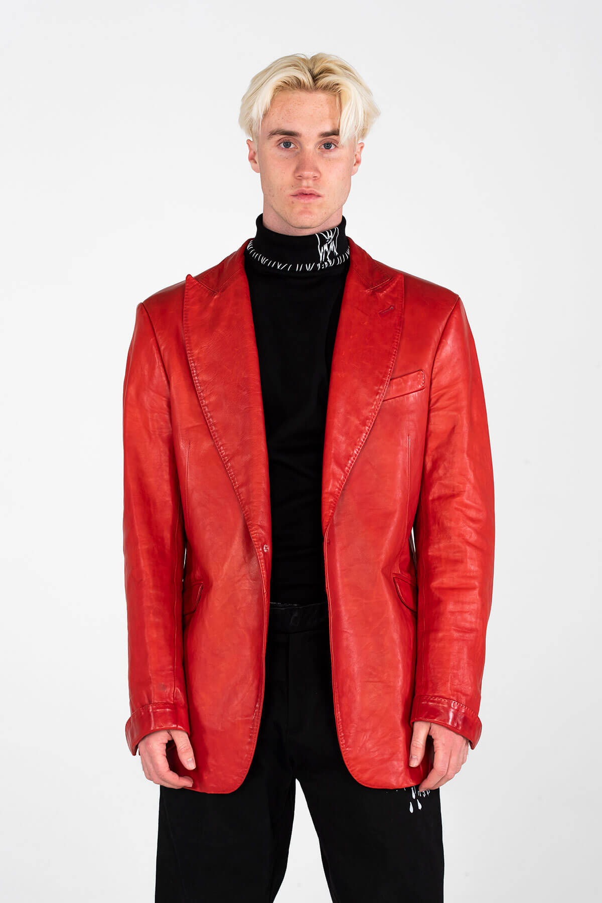 CLASSIC LEATHER JACKET – HAND CRAFTED - ARCHIVE JACKET - MJB