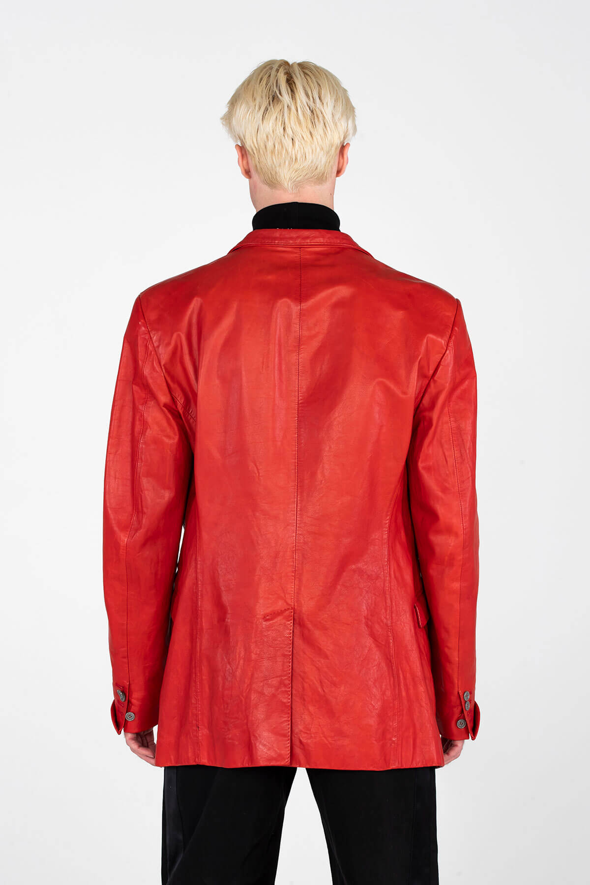 CLASSIC LEATHER JACKET – HAND CRAFTED - ARCHIVE JACKET - MJB