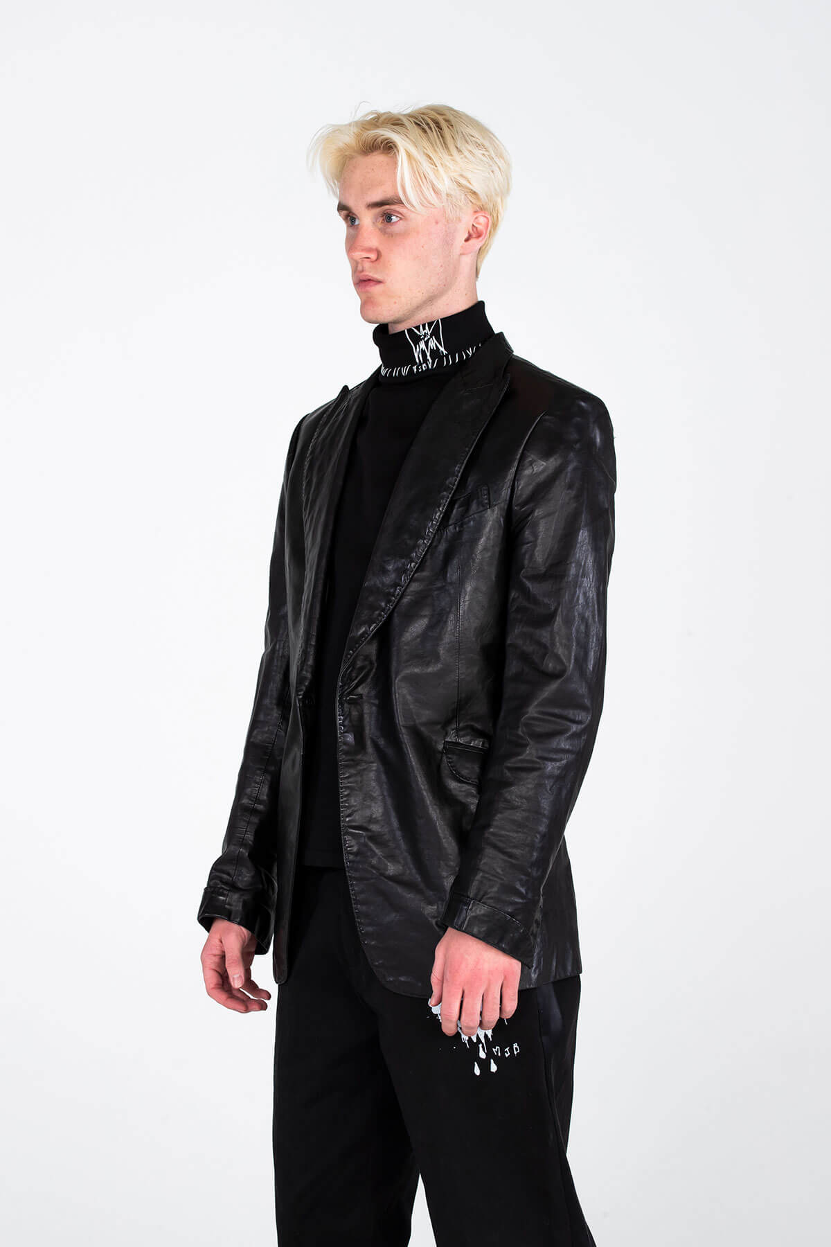 CLASSIC LEATHER JACKET – HAND CRAFTED - ARCHIVE JACKET - MJB