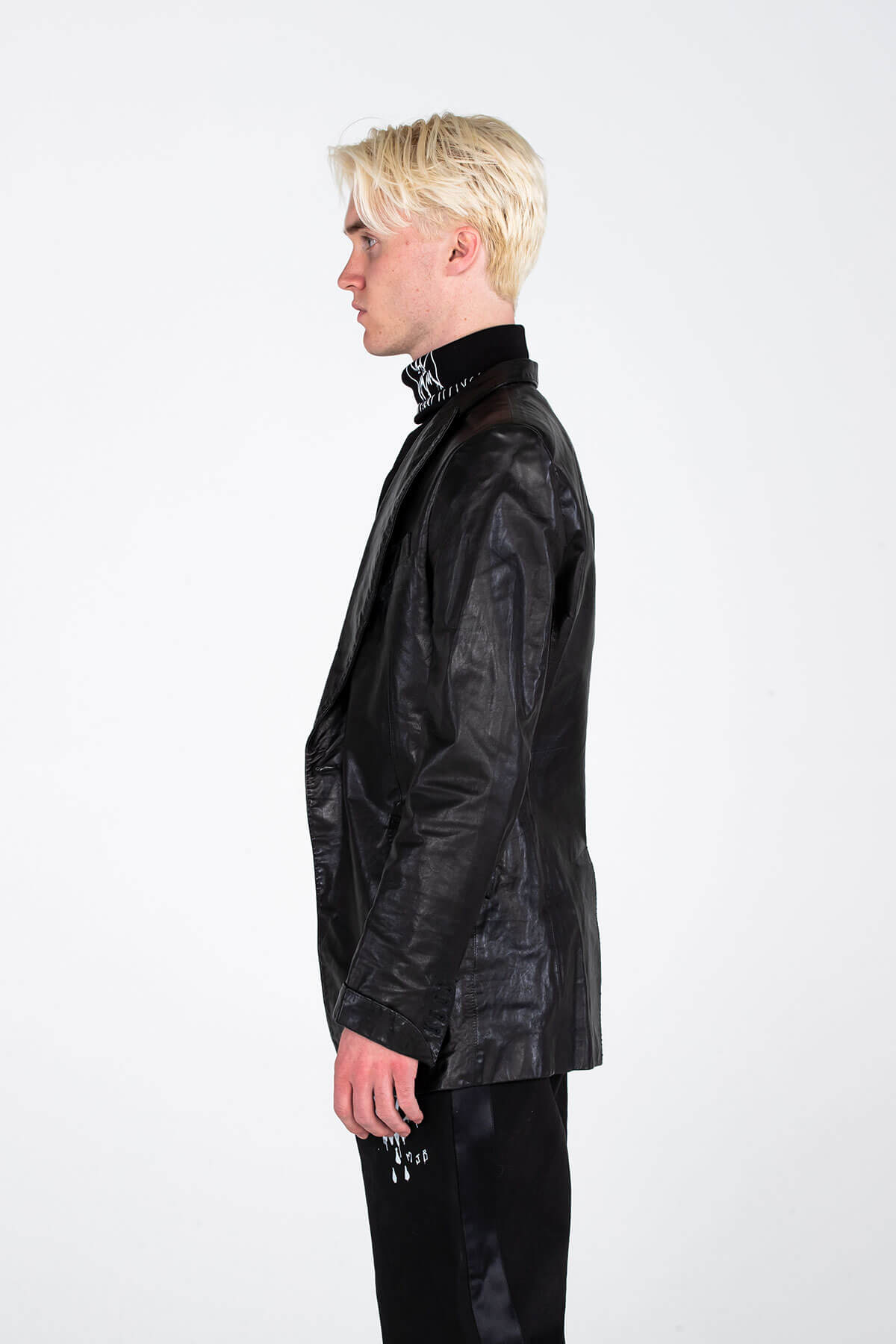 CLASSIC LEATHER JACKET – HAND CRAFTED - ARCHIVE JACKET - MJB