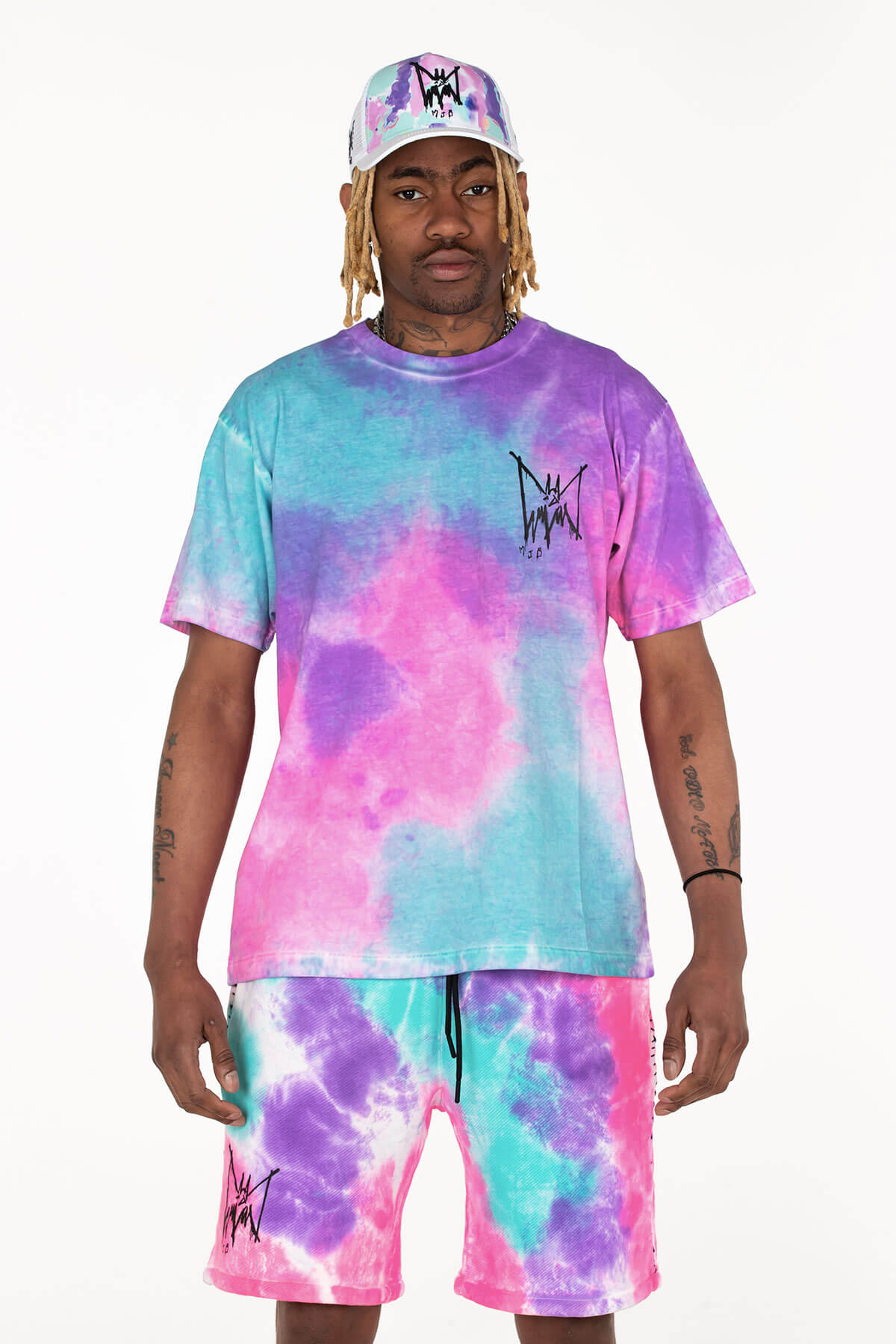 Chandail top tie dye