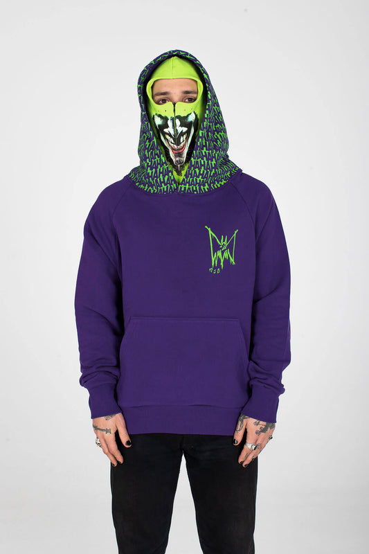 BATMAN X MJB JOKER BALACLAVA - HOODIE - MJB